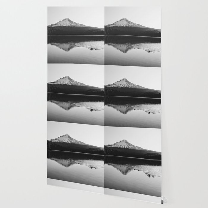 Wild Mountain Sunrise - Black and White Nature Photography Wallpaper Gallery Image 2