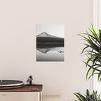 Wild Mountain Sunrise - Black and White Nature Photography Poster Gallery Image 2