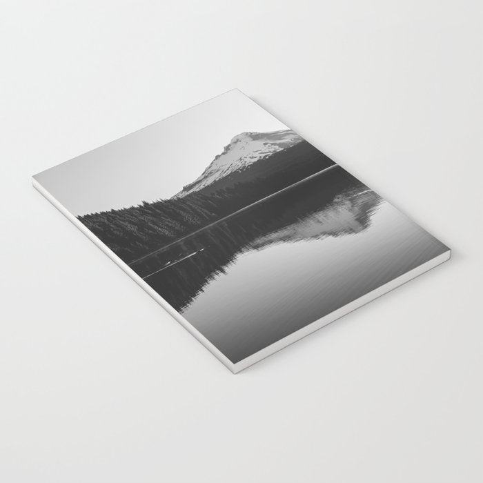 Wild Mountain Sunrise - Black and White Nature Photography Notebook Gallery Image 3