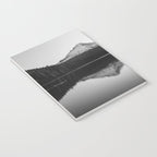 Wild Mountain Sunrise - Black and White Nature Photography Notebook Gallery Image 3