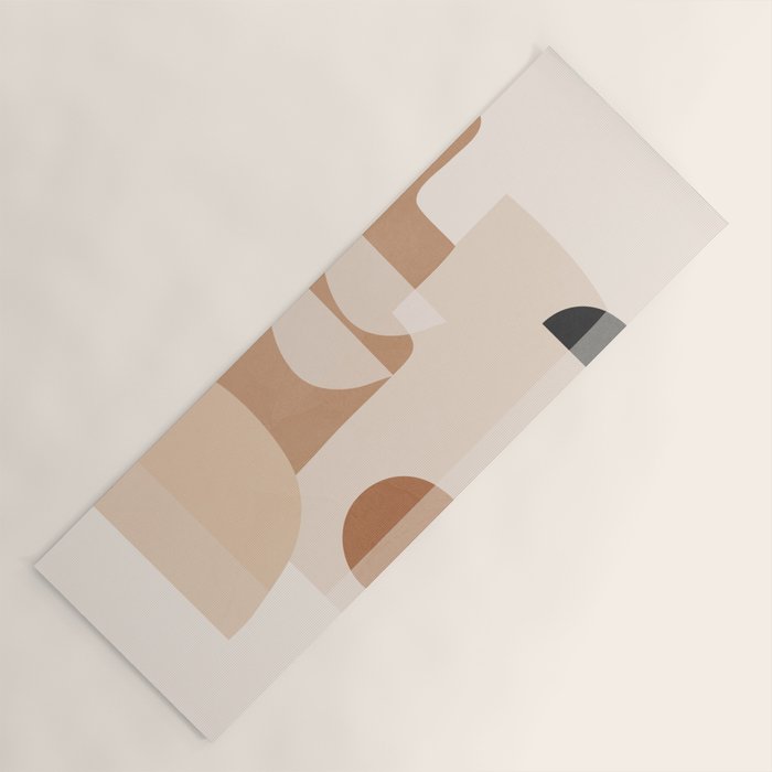 Abstract Minimal Shapes 5 Yoga Mat Gallery Image 1