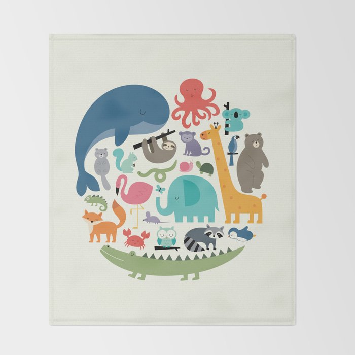 We Are One Throw Blanket Gallery Image 2