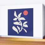Indigo Sunrise Wall Mural Gallery Image 2