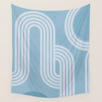 minimal geometric art 2 Wall Tapestry Gallery Image 4