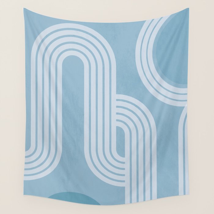 minimal geometric art 2 Wall Tapestry Gallery Image 4