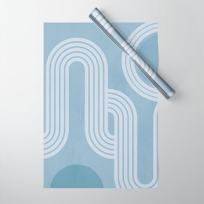 minimal geometric art 2 Wrapping Paper Gallery Image 1