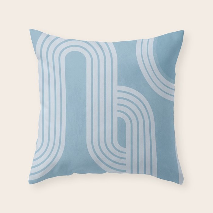 minimal geometric art 2 Throw Pillow Gallery Image 6