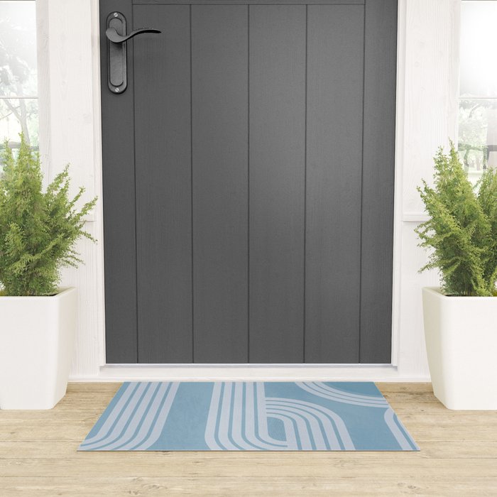 minimal geometric art 2 Welcome Mat Gallery Image 3