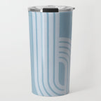 minimal geometric art 2 Travel Mug Gallery Image 1