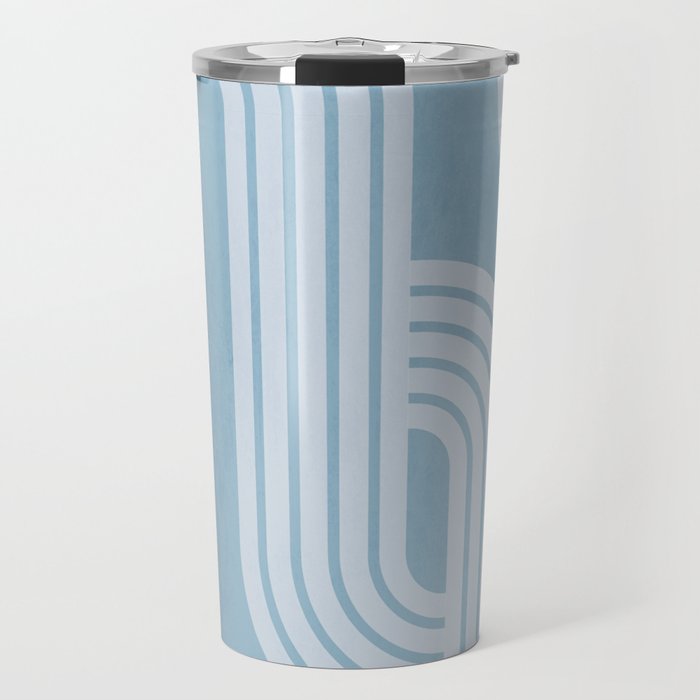 minimal geometric art 2 Travel Mug Gallery Image 1