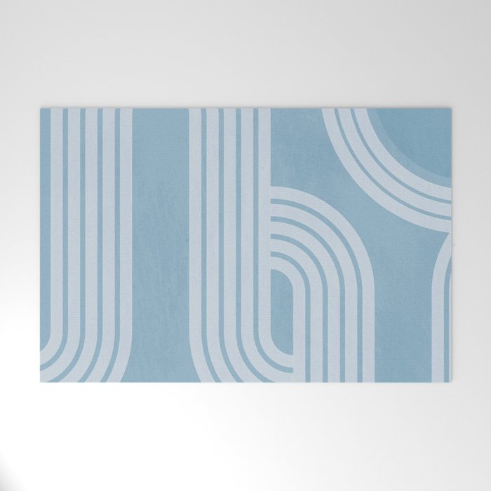 minimal geometric art 2 Welcome Mat Gallery Image 1