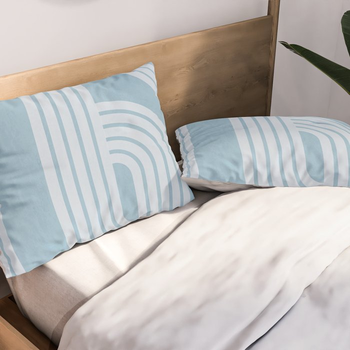 minimal geometric art 2 Pillow Sham Gallery Image 2