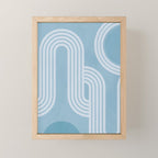 minimal geometric art 2 Mini Art Print Gallery Image 1