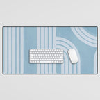 minimal geometric art 2 Desk Mat Gallery Image 1