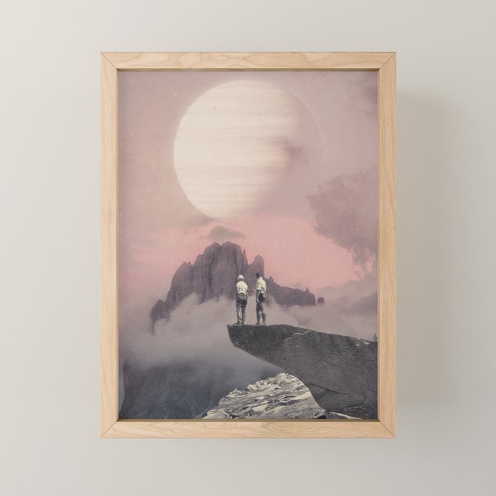 Maybe Tomorrow is Better Mini Art Print Gallery Image 1