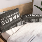 Interborough Subway Pillow Sham Gallery Image 2