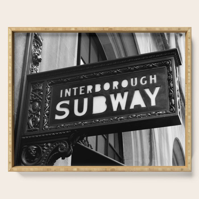 Interborough Subway Serving Tray Gallery Image 1