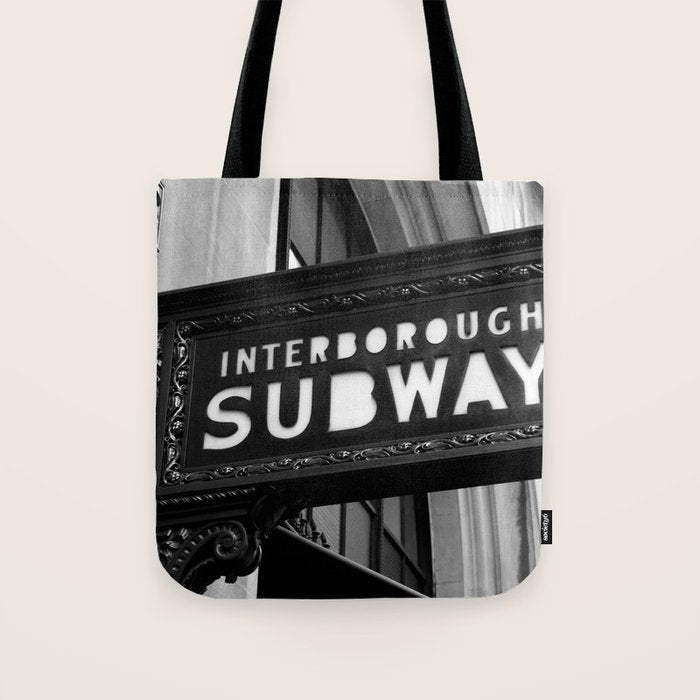 Interborough Subway Tote Bag Gallery Image 1
