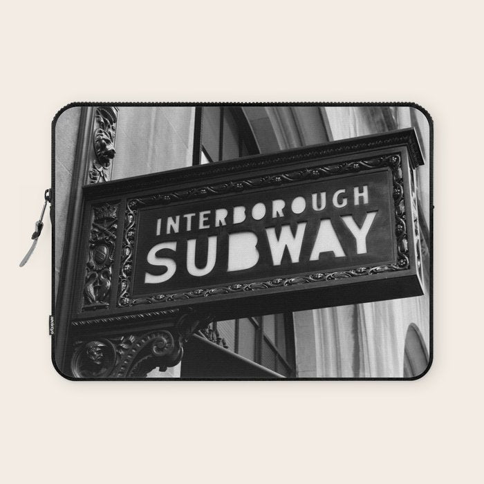 Interborough Subway Laptop Sleeve Gallery Image 1