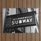 Interborough Subway Outdoor Rug Gallery Image 1