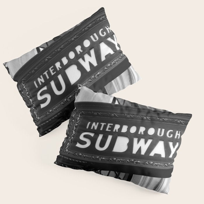 Interborough Subway Pillow Sham Gallery Image 1