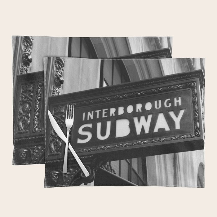 Interborough Subway Placemat Gallery Image 1
