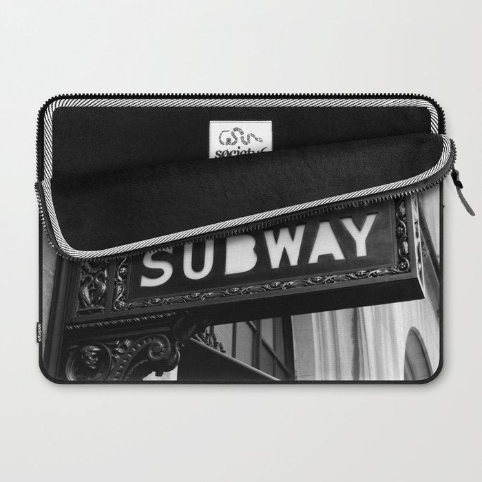 Interborough Subway Laptop Sleeve Gallery Image 2