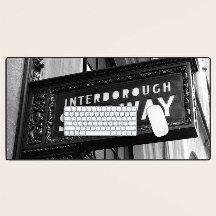 Interborough Subway Desk Mat Gallery Image 1