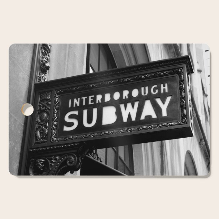 Interborough Subway Cutting Board Gallery Image 1