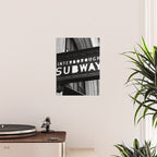 Interborough Subway Poster Gallery Image 2