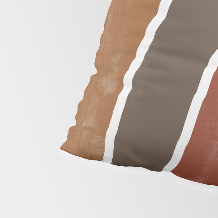 Abstract Rainbow, Burnt Orange Pillow Sham Gallery Image 4
