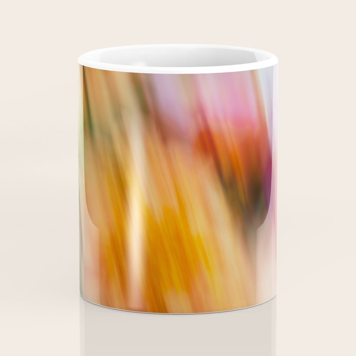 Moving Flowers | Abstract Floral Photography Coffee Mug Gallery Image 4