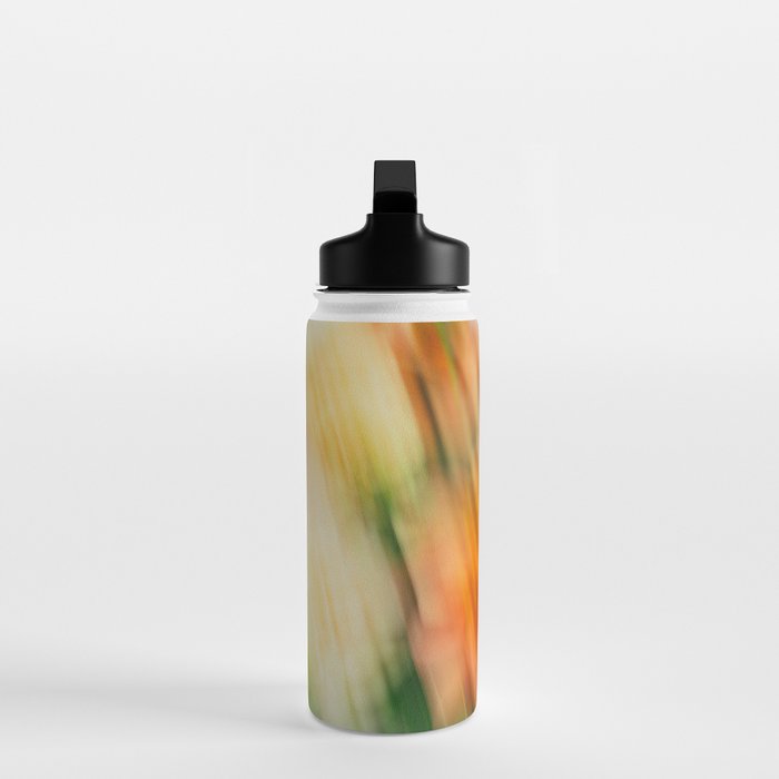 Moving Flowers | Abstract Floral Photography Water Bottle Gallery Image 3