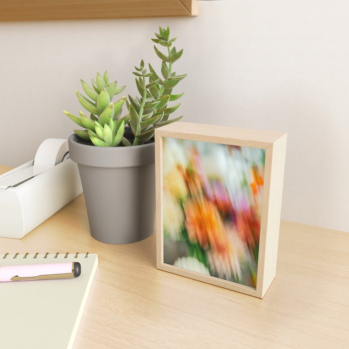 Moving Flowers | Abstract Floral Photography Mini Art Print Gallery Image 2