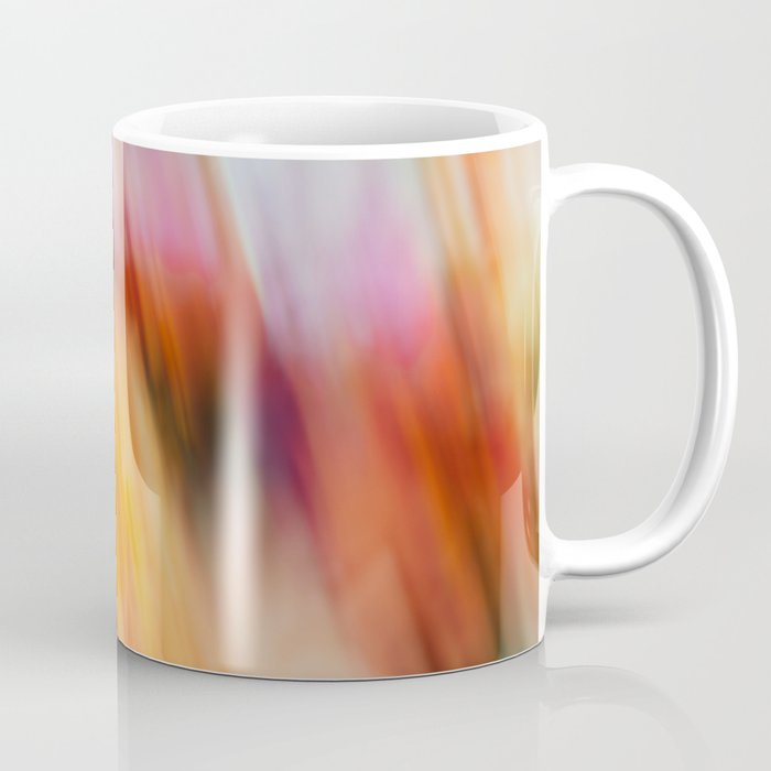 Moving Flowers | Abstract Floral Photography Coffee Mug Gallery Image 1