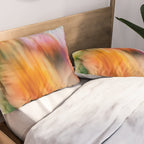 Moving Flowers | Abstract Floral Photography Pillow Sham Gallery Image 2
