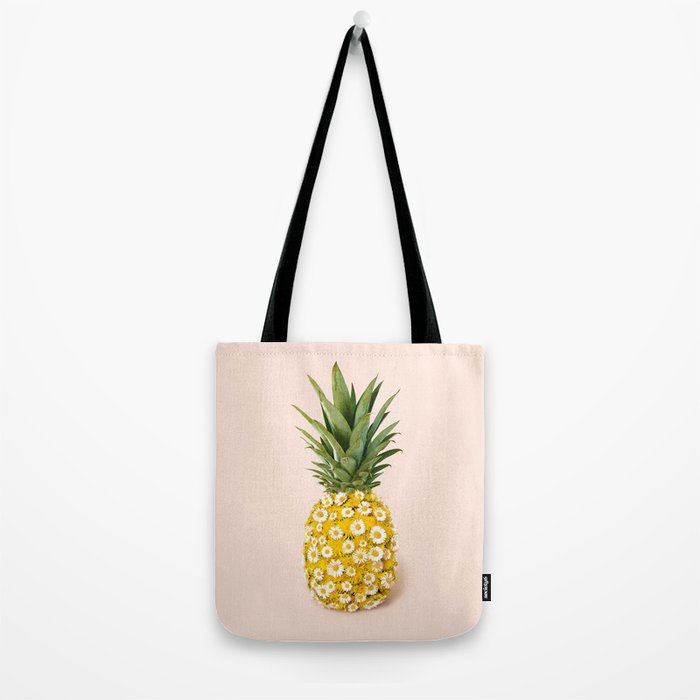 Daisy Pineapple Tote Bag Gallery Image 2