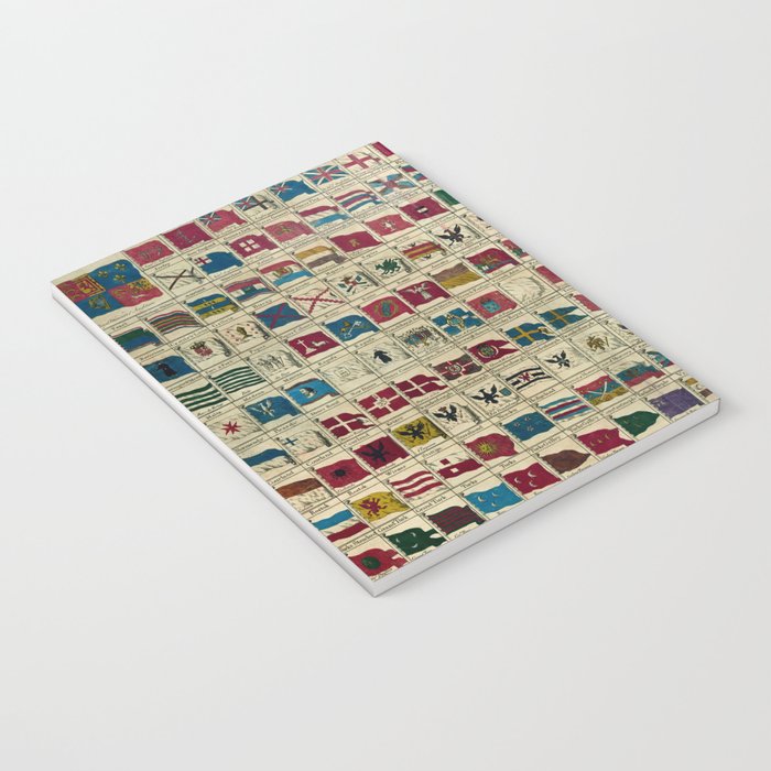Vintage Naval Flags of The World Illustration Notebook Gallery Image 3