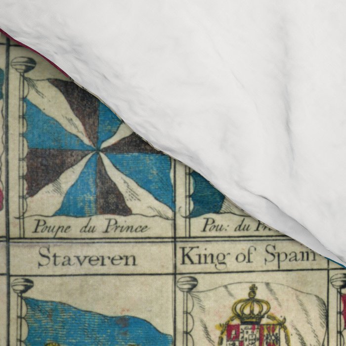 Vintage Naval Flags of The World Illustration Comforter Gallery Image 4