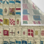 Vintage Naval Flags of The World Illustration Wall Tapestry Gallery Image 3