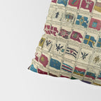 Vintage Naval Flags of The World Illustration Pillow Sham Gallery Image 4