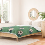 BALLS Football - pattern Duvet Cover Gallery Image 2