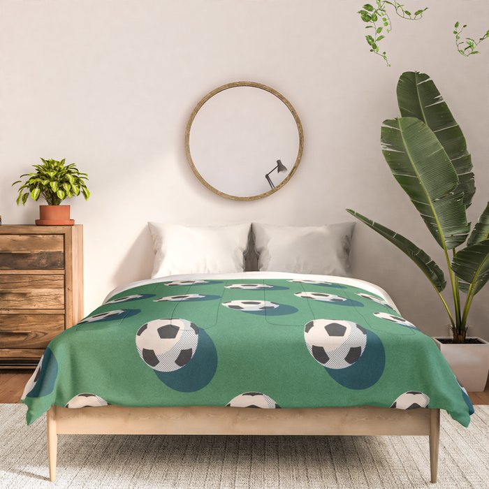 BALLS Football - pattern Comforter Gallery Image 3