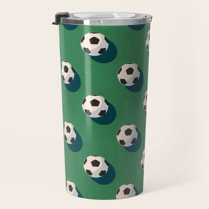 BALLS Football - pattern Travel Mug Gallery Image 3