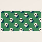 BALLS Football - pattern Desk Mat Gallery Image 3
