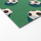 BALLS Football - pattern Welcome Mat Gallery Image 2