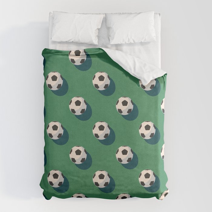 BALLS Football - pattern Duvet Cover Gallery Image 6