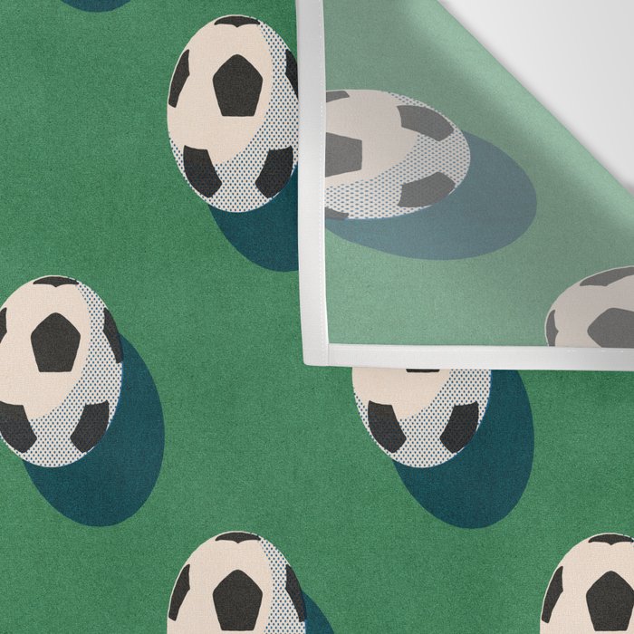 BALLS Football - pattern Wall Tapestry Gallery Image 3