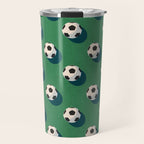 BALLS Football - pattern Travel Mug Gallery Image 1