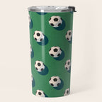 BALLS Football - pattern Travel Mug Gallery Image 2
